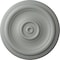 Ekena Millwork Traditional Ceiling Medallion (Fits Canopies up to 2 3/4"), 12"OD x 1"P, Primed White CM12TR - alternate 1